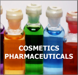 cosmetics pharmaceuticals ionizing